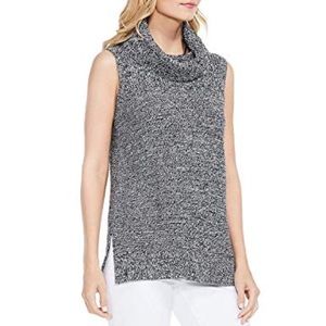Two by Vince Camuto Waffle Knit Cowl Neck Sweater